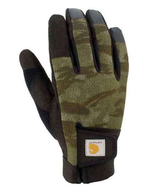 Carhartt Men's High Dexterity TouchScreen Secure Cuff Gloves - Blind Duck Camo at Dave's New York