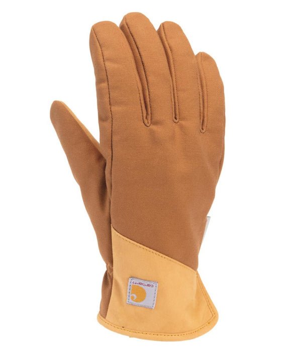 Carhartt Men's Rugged Flex Insulated Open Cuff Gloves - Brown at Dave's New York