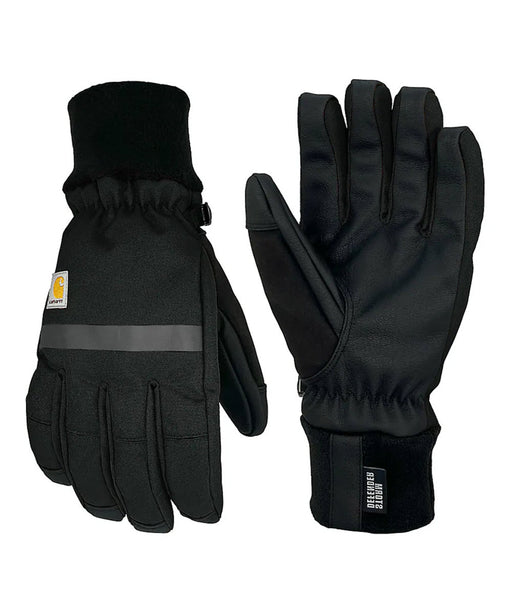 Carhartt Men's Storm Defender Insulated Fleece Cuff Gloves - Black at Dave's New York