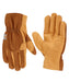 Carhartt Duck/Synthetic Leather Open Cuff Gloves - Carhartt Brown at Dave's New York