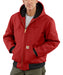 Carhartt Quilt-Flannel Lined Duck Active Jac - Industry Red at Dave's New York