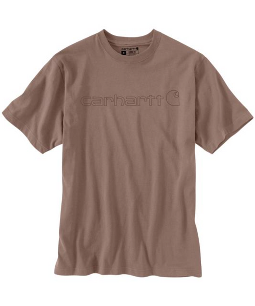 Carhartt K195 Signature Logo T-Shirt - Soft Sepia at Dave's New York