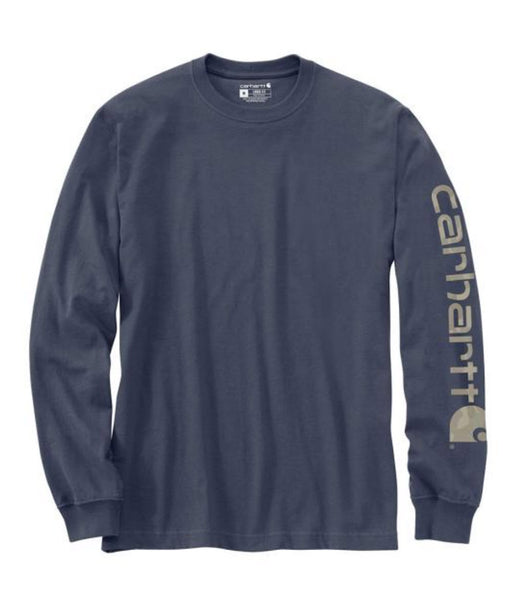 Carhartt Signature Sleeve Logo Long-Sleeve T-Shirt - Superstorm at Dave's New York