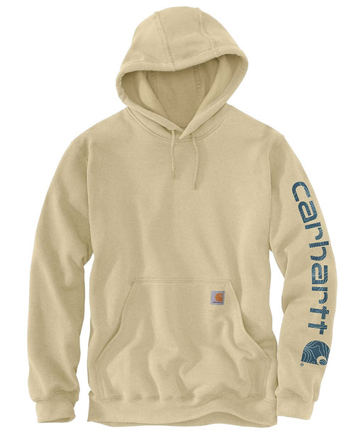 Carhartt Midweight Logo Hooded Sweatshirt - Beach Heather at Dave's New York