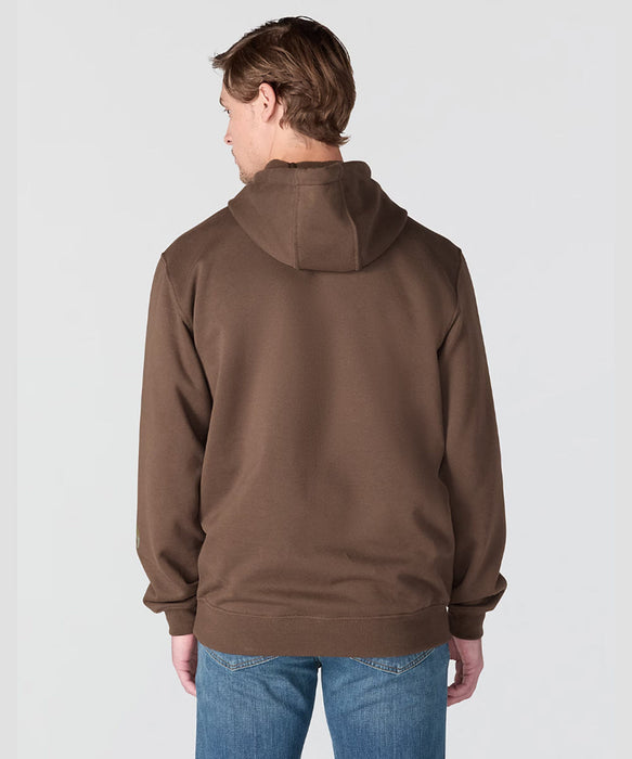 Carhartt Men's Midweight Logo Hooded Sweatshirt - Dark Clove at Dave's New York