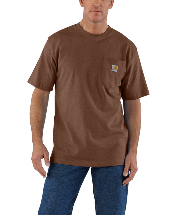 Carhartt K87 Workwear Pocket T-Shirt - Oat Milk