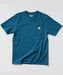 Carhartt Men's K87 Workwear Pocket T-Shirt - Dark Tranquil Blue Heather at Dave's New York