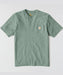 Carhartt Men's K87 Workwear Pocket T-Shirt - Green Slate Heather at Dave's New York