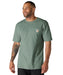 Carhartt Men's K87 Workwear Pocket T-Shirt - Green Slate Heather at Dave's New York