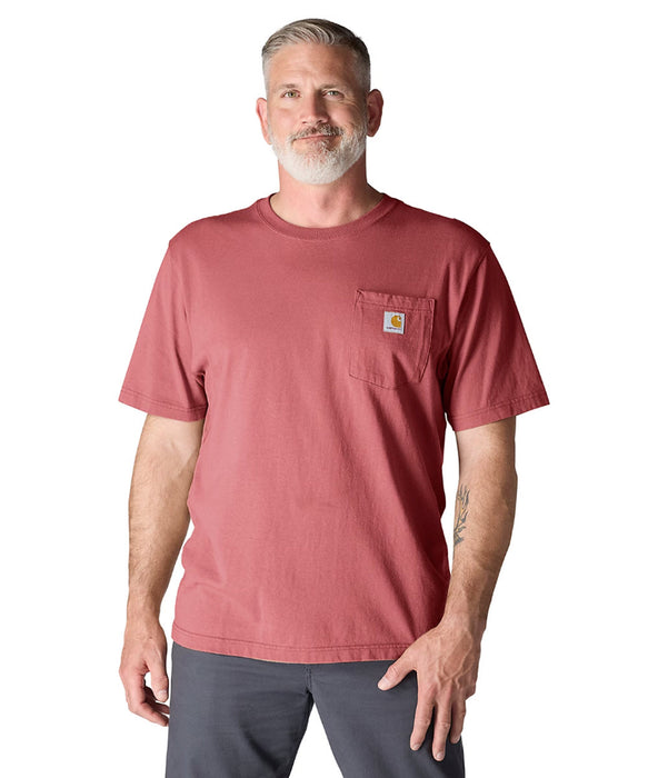 Carhartt Men's K87 Workwear Pocket T-Shirt - Light Amber at Dave's New York
