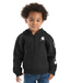 Carhartt Kids Half-Zip Hoodie - Black at Dave's New York
