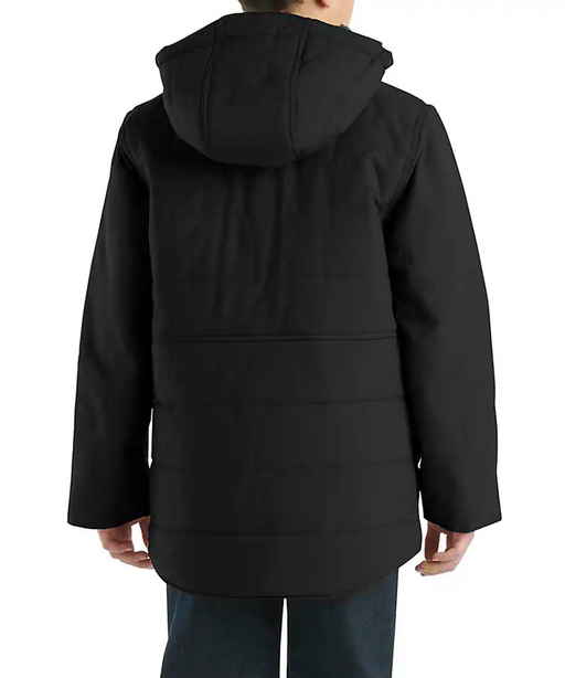 Carhartt Kids Montana Insulated Hooded Jacket - Black at Dave's New York