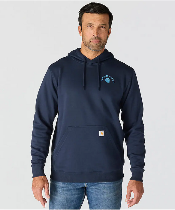 Carhartt Sawyer Work Hoodie Sweatshirt - Navy at Dave's New York