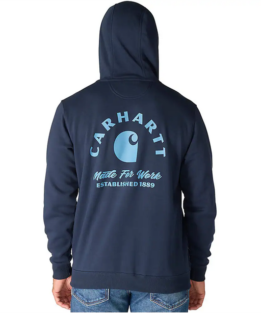 Carhartt Sawyer Work Hoodie Sweatshirt - Navy at Dave's New York