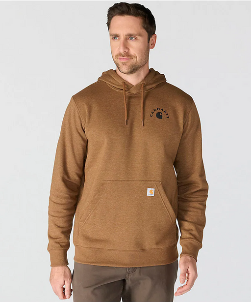 Carhartt Sawyer Work Hooded Sweatshirt - Red Duck Heather at Dave's New York