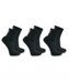 Carhartt Men's Force® Midweight Logo Short Crew Sock 3-Pack - Black at Dave's New York