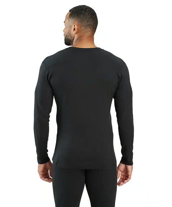 Carhartt Men's Stretch Cotton Base Layer Shirt - Black at Dave's New York