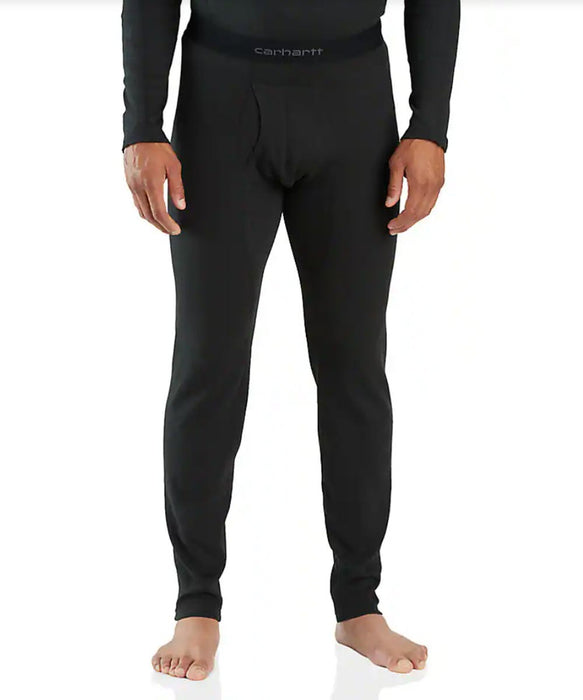 Carhartt Men's Stretch Cotton Thermal Bottom - Black at Dave's New York