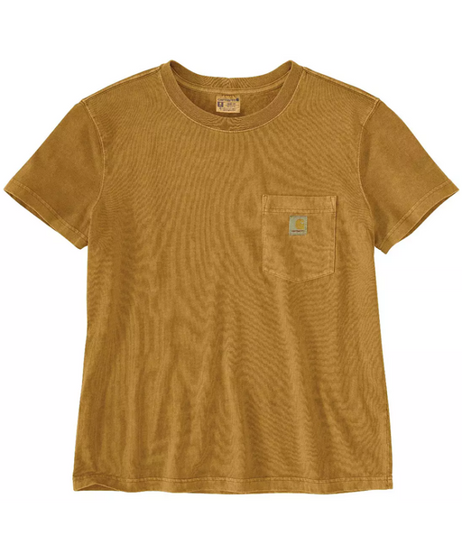 Carhartt Women's Irvine Garment Dye T-shirt - Carhartt Brown at Dave's New York