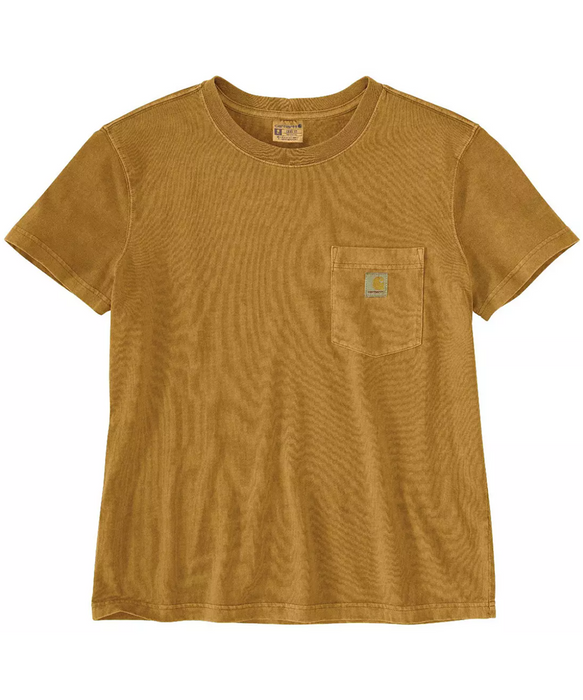 Carhartt Women's Irvine Garment Dye T-shirt - Carhartt Brown at Dave's New York