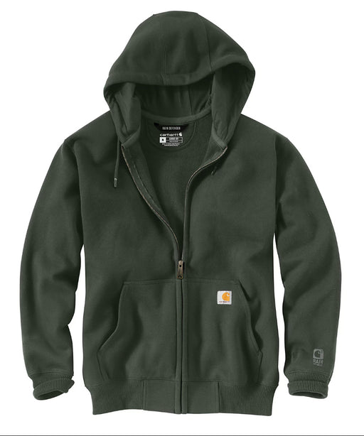 Carhartt Paxton Heavyweight Zipper Hooded Sweatshirt - Forestry Green at Dave's New York