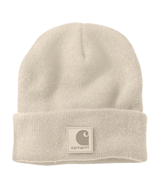 Carhartt Tonal Patch Beanie - Oat Milk at Dave's New York