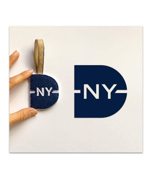 Dave's New York Ornament - DNY Iconic Logo