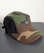 Dave's New York Vintage Logo 5-Panel Cap - Woodland Camo/Black