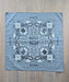 Dave's New York Logo Bandana - Charcoal