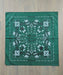 Dave's New York Logo Bandana - Forest Green