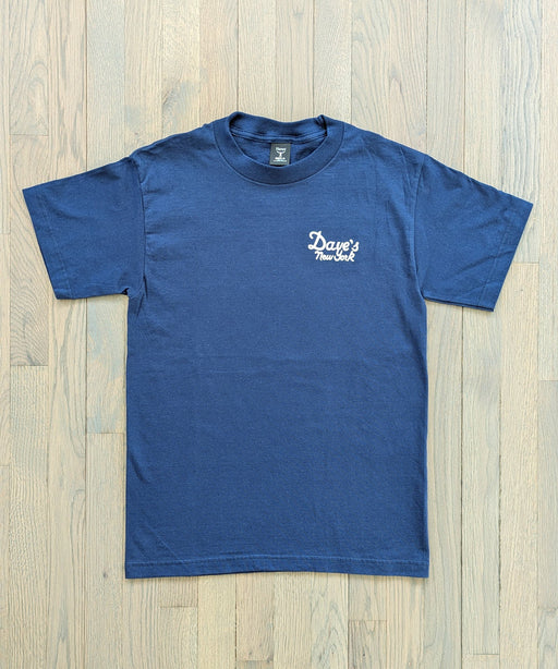 Dave's New York Vintage Logo Short Sleeve T-shirt - Navy