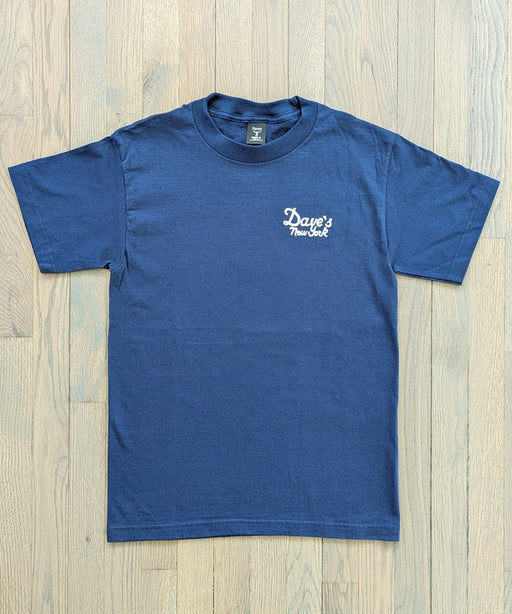 Dave's New York Vintage Logo Short Sleeve T-shirt - Navy