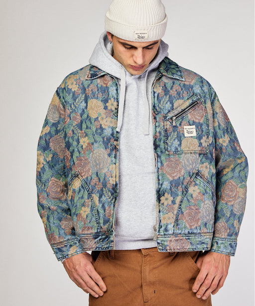 Roy Roger's X Dave's New York Collab Work Jacket - Jacquard Tapestry