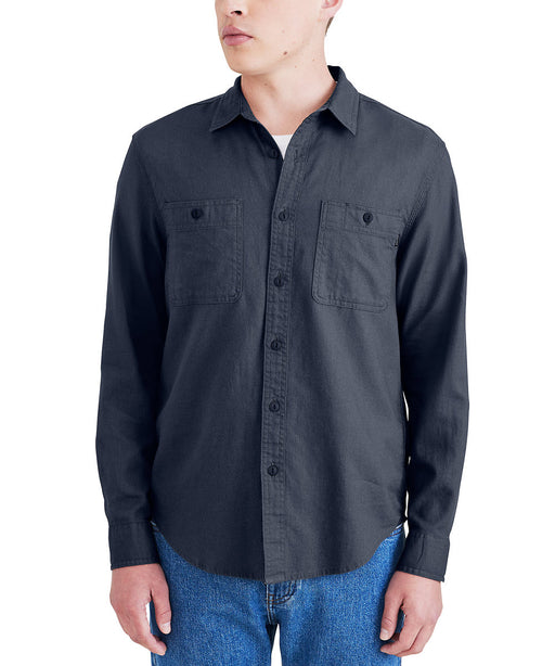 Dockers Men's Corduroy Shirt - Navy at Dave's New York