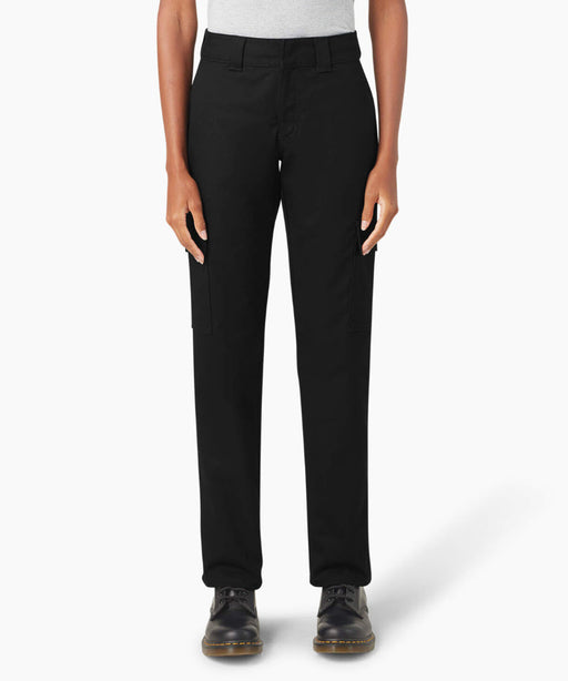 Dickies Women's Stretch Twill Cargo Pants - Black at Dave's New York