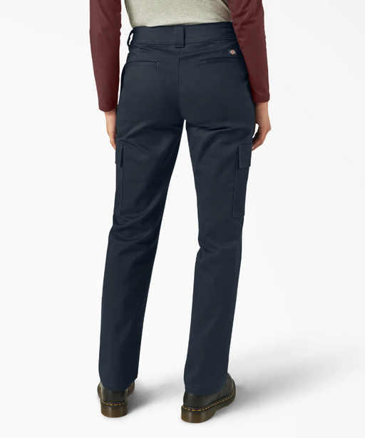 Dickies Women's Stretch Twill Cargo Pants - Dark Navy at Dave's New York