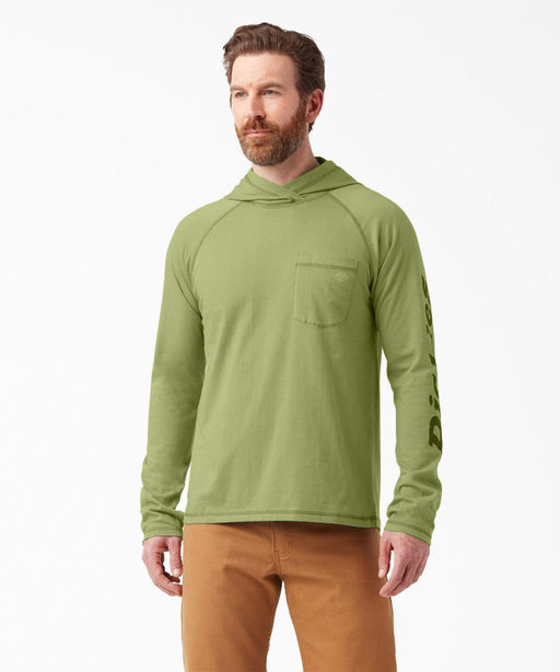 Dickies Men's Cooling Performance Long Sleeve Sun Shirt - Fern at Dave's New York