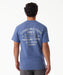 Dickies Men's Construction Crew Short Sleeve Graphic T-Shirt - Retro Indigo at Dave's New York