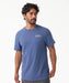 Dickies Men's Construction Crew Short Sleeve Graphic T-Shirt - Retro Indigo at Dave's New York
