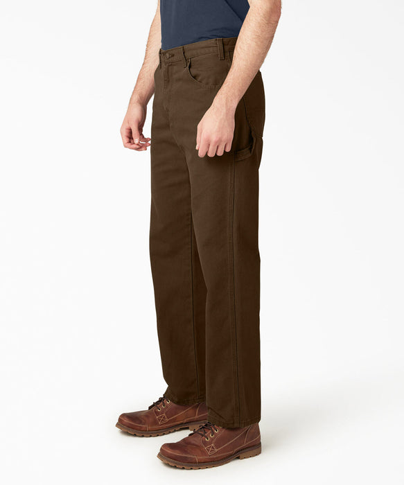 Dickies Men's Relaxed Fit Duck Utility Jeans - Rinsed Timber at Dave's New York
