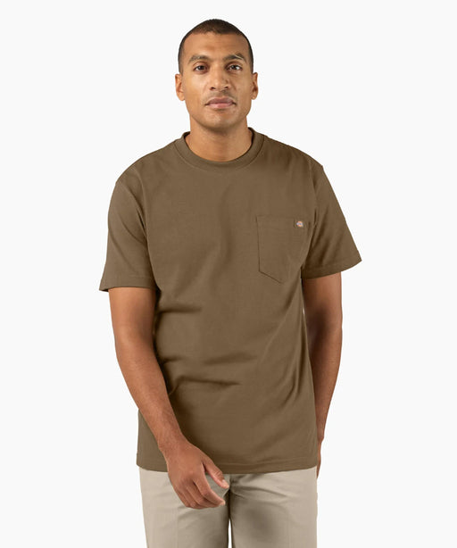 Dickies Heavyweight Short Sleeve Pocket T-shirt - Coyote Brown at Dave's New York