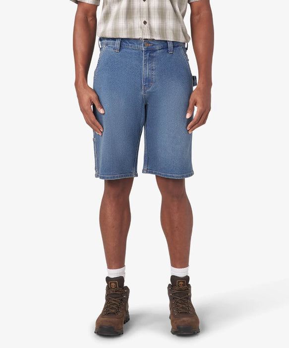 Dickies Men's Flex Utility Denim Shorts - Light Wash at Dave's New York