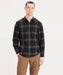 Dockers Men's Flannel Shirt - Navy Plaid at Dave's New York