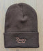 Dave's New York Embroidered Vintage Logo Beanie - Dark Brown