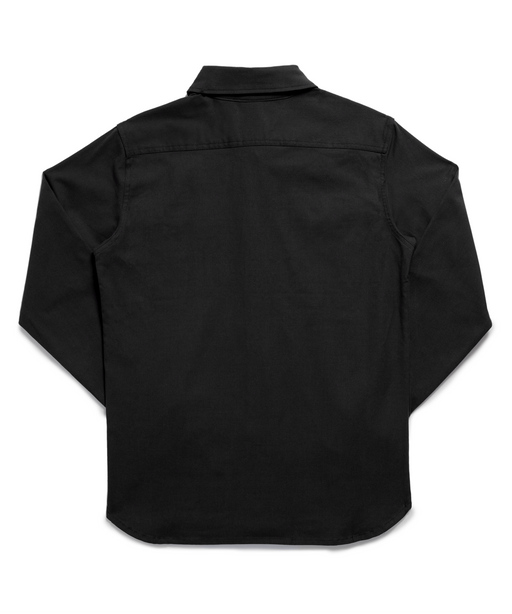 Dave's New York Everyday Canvas Long Sleeve Shirt - Black