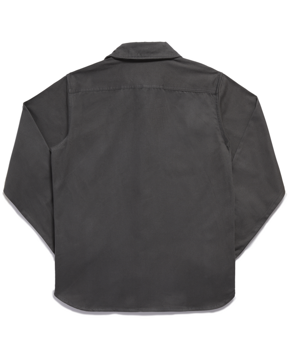 Dave's New York Everyday Flannel Long Sleeve Shirt - Charcoal