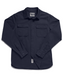 Dave's New York Everyday Flannel Long Sleeve Shirt - Navy