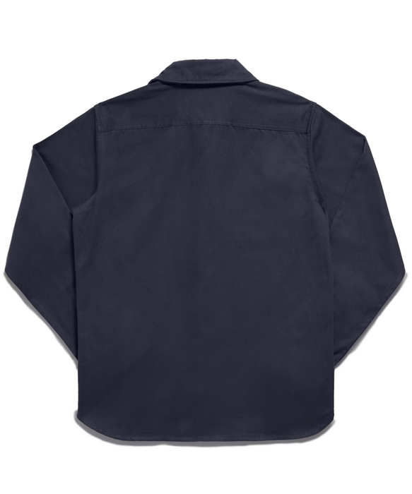 Dave's New York Everyday Flannel Long Sleeve Shirt - Navy