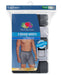 Fruit of the Loom Men's Eversoft Boxer Briefs - 5-Pack, Black & Grey at Dave's New York