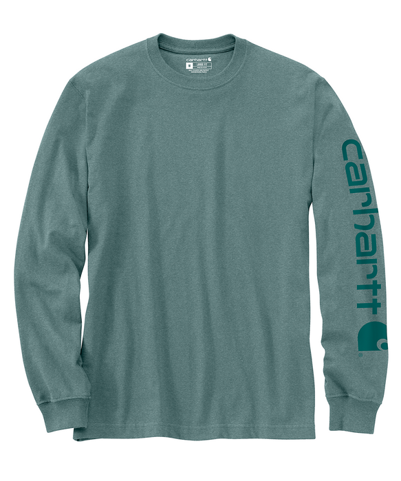 Carhartt green online long sleeve